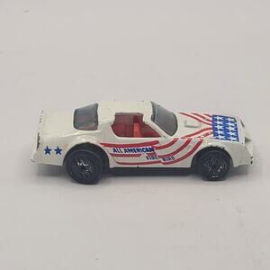 Vintage 1977 Hot Wheels ‘Hot Bird’ All American White Pontiac Firebird Nice